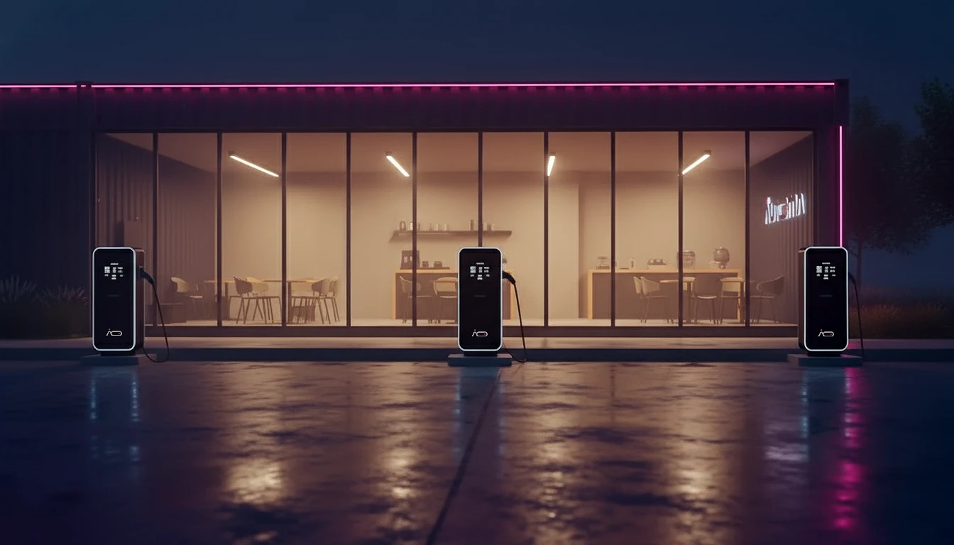 Estação de recarga elétrica